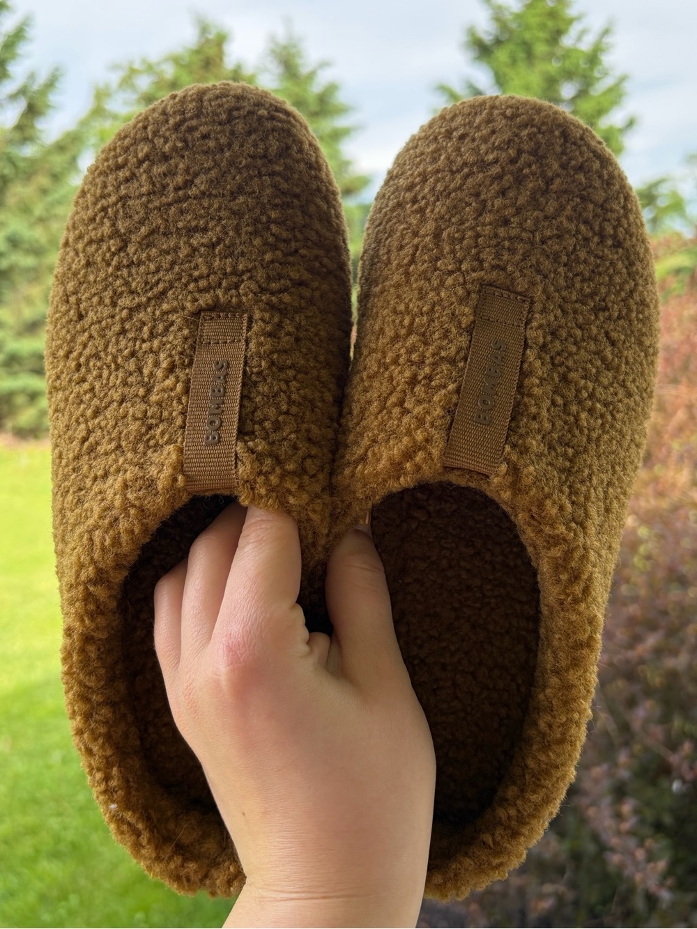 Bombas Sunday Slippers Sherpa teddy fleece shoes NWOT 7 - Picture 8 of 8